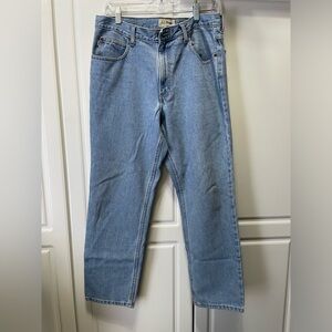 L.L. Bean Blue Straight Jeans Classic Denim Style